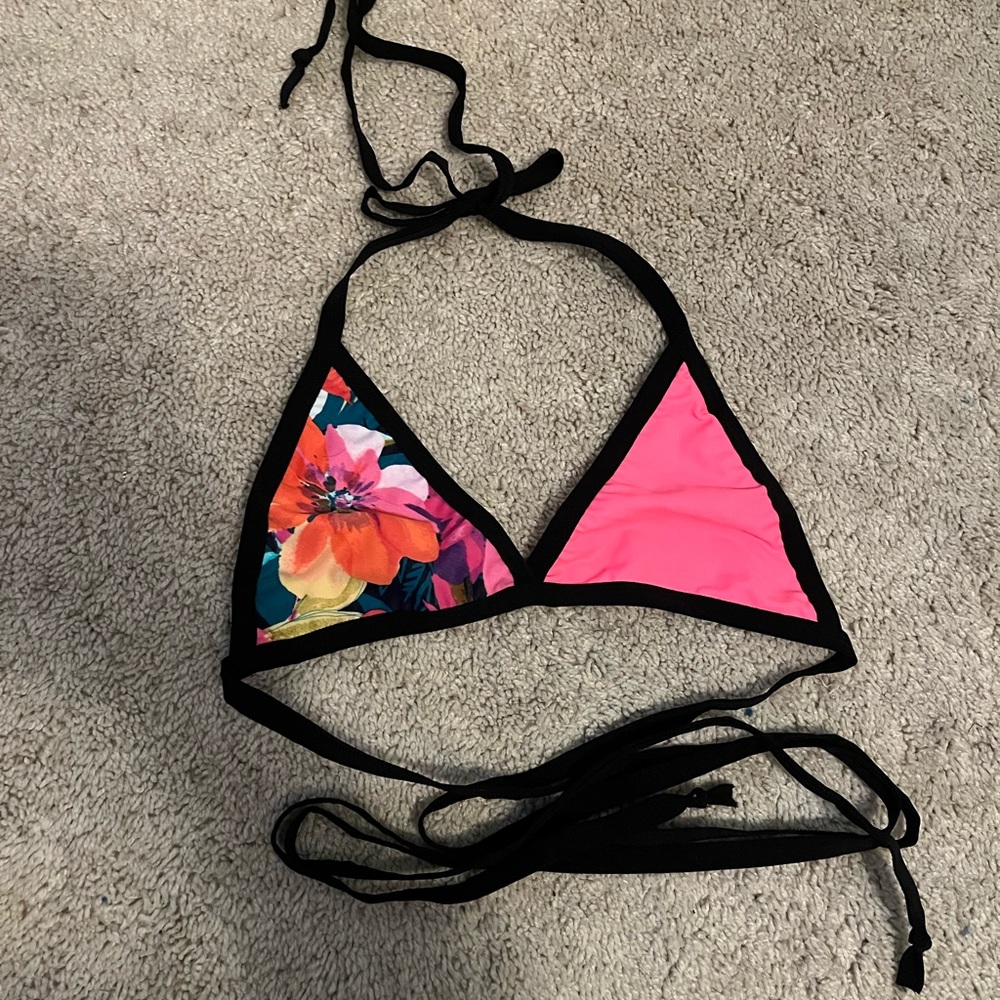 Cross wrap Flower top